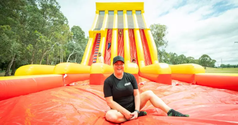 Canberra's Kami Kaze Slide Debuts at Epic Australia Day Party