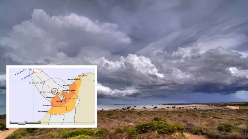 Category Two Cyclone Warning Issued for WA's Kimberley Region