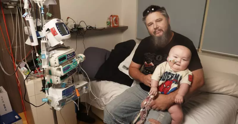 Christmas Crash Breaks Spine of 14-Month-Old Hunter Cancer Patient