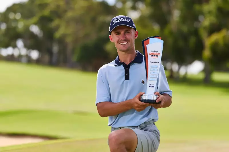 Connor McKinney's Wire-to-Wire Triumph at Webex Players Series Perth