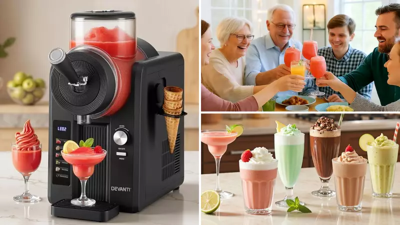 Devanti's 6-in-1 Slushie Machine: The Aussie Summer's Ultimate Home Entertainer