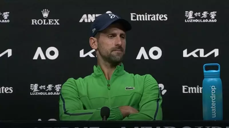 Djokovic Fires Back at 'Chaser' Label in Tense Australian Open Press Conference