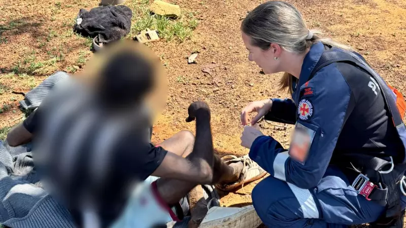Four rescued in outback ordeal after man walks 30km for help