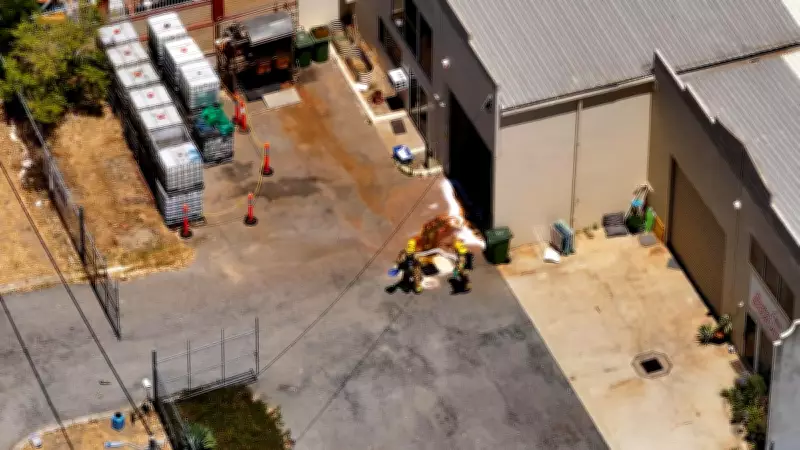 Hazmat Alert in Perth's Kardinya as Chemical Spill Forces Lockdown