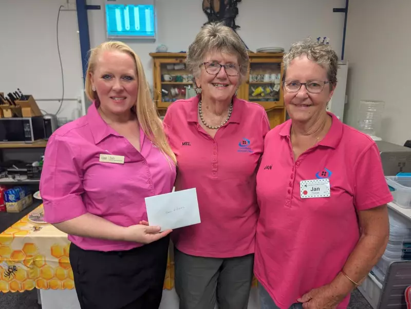 Joondalup Women's Shed funds handmade care packages for breast cancer patients until 2027