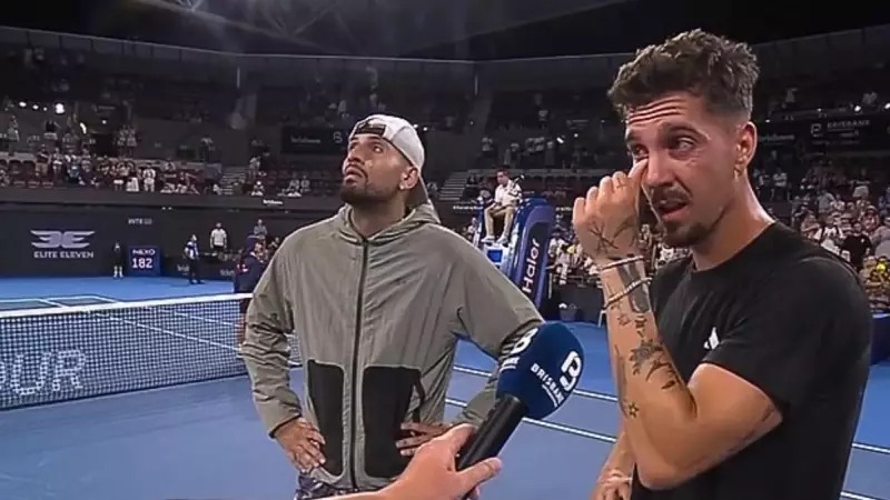 Kokkinakis' Emotional Return: Tears After Dramatic Doubles Win With Kyrgios