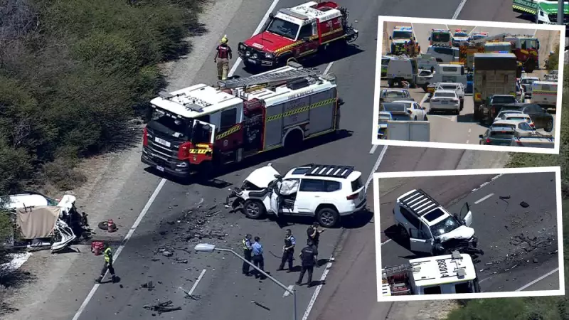 Man Dies in Multi-Vehicle Crash on Perth's Reid Highway, Road Closed for Hours