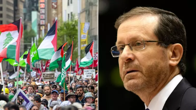 Mass Protests Planned Across Australia During Israeli President's Visit