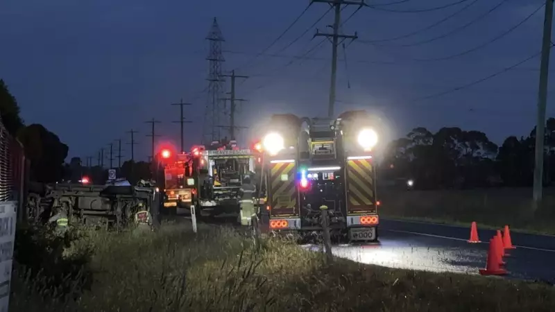 Miraculous Escape: Driver Walks Away from Dramatic Moolap Car Rollover