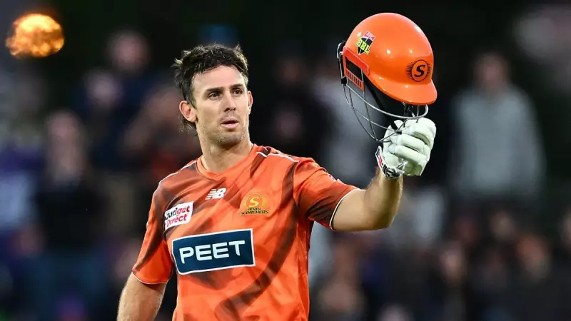 Mitch Marsh smashes 102 in BBL as Scorchers beat Hurricanes by 40 runs