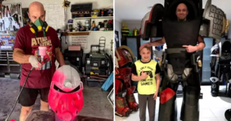 Newcastle Dad Transforms Trade Skills into Sci-Fi Charity Gold