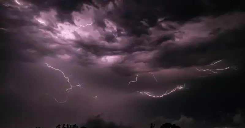 Newcastle Thunderstorm Light Show: SES Warns More Wild Weather Ahead