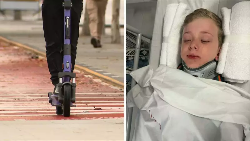 Perth Boy, 7, Seriously Injured in Hit-and-Run E-Scooter Attack on Footpath