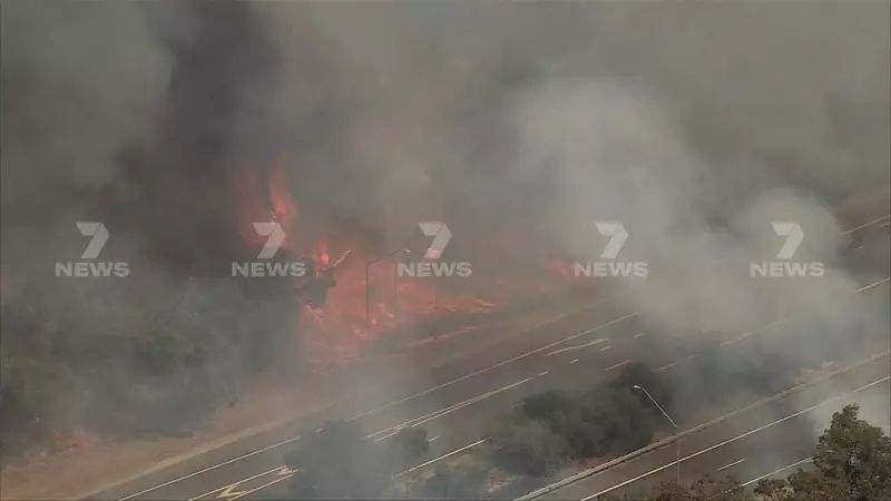 Perth Bushfire Emergency: Homes, Lives at Risk as Major Highway Closes