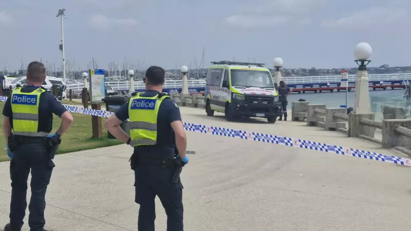 Police Seal Off Popular Geelong Beach After Person Dies