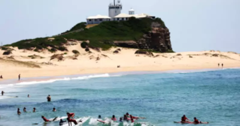 Shark Sighting Prompts Evacuation at Nobbys Beach in Newcastle