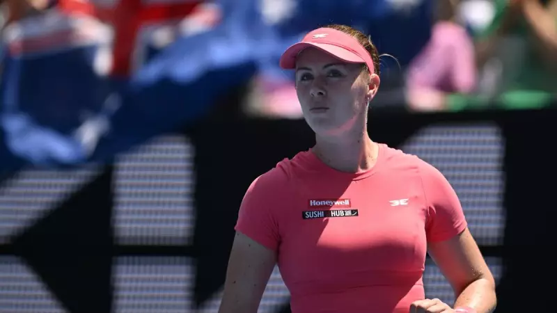 Talia Gibson's Australian Open Dream Ends in Dramatic Second-Round Collapse