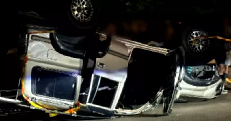 Teen Driver Walks Away Unhurt After Car Flips at Bar Beach Car Park