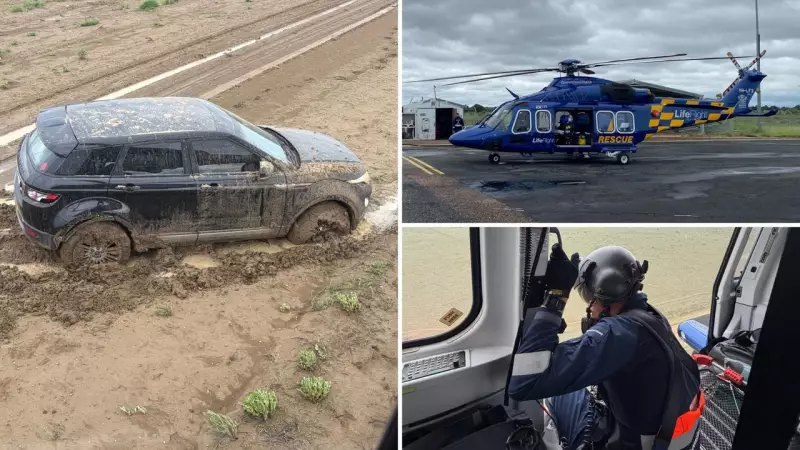 Three Men Airlifted to Safety After Being Stranded in North Queensland Floods