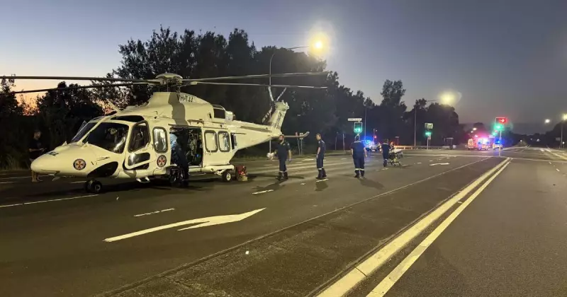 Two Major Crashes Close Roads in NSW: Woman Airlifted After Bike Collision, Truck Driver Seriously Injured