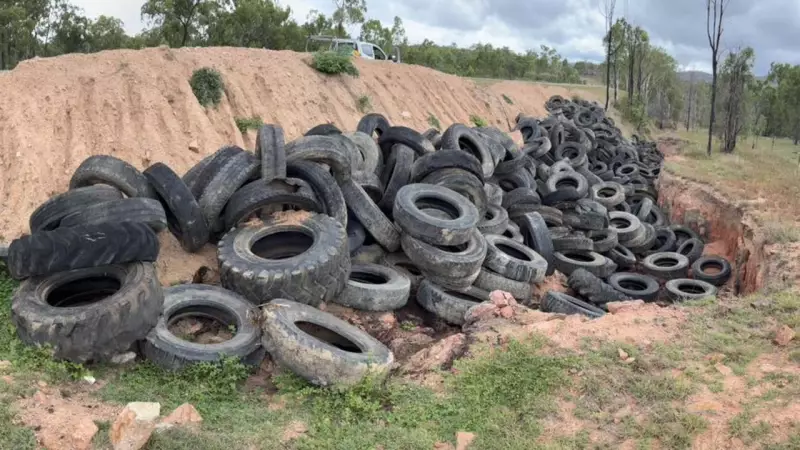 Tyre Dump Crisis: $100k Clean-Up Stalls as Council, State Argue Over Responsibility