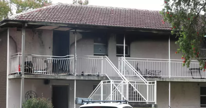 Unanderra unit fire: Couple escapes alleged arson attack, man arrested