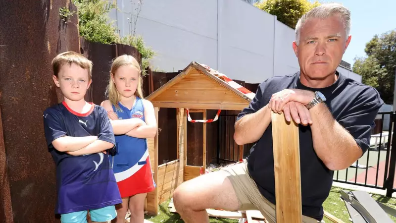 Vandals destroy cherished children's cubby house at Queenscliff Football Netball Club