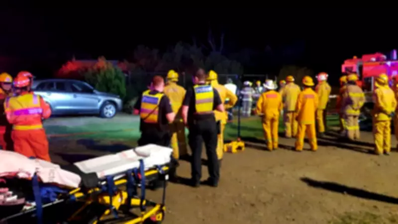 Wedding Guests Rescued from Deep Drain in Victoria After Midnight Fall