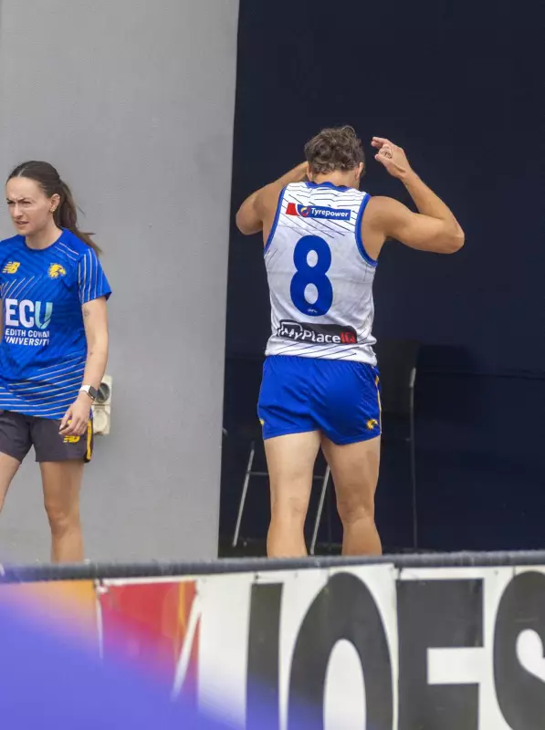 West Coast Eagles Star Elijah Hewett's Training Frustration Sparks Injury Fears