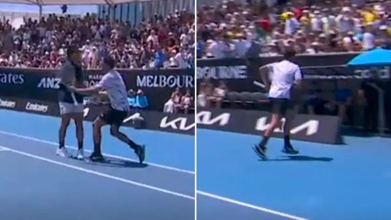 Wild Scenes at Australian Open as Darderi Races Off Court After Historic Win