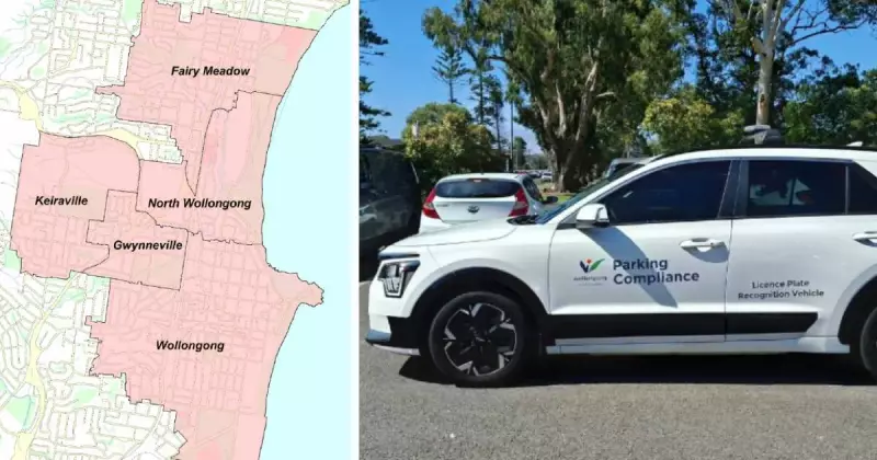 Wollongong CBD Parking: Surveillance Cars to Replace Tyre Chalking in 2026 Trial