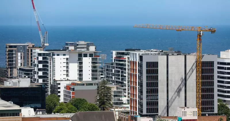 Wollongong's Crane Count Soars to Record High in 2025 Development Boom