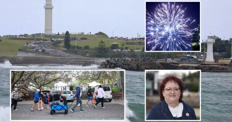 Wollongong's NYE Fireworks Cancelled After Wave Inundates Crew, Council Launches Review