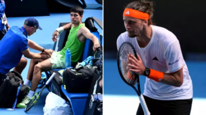 Zverev's Umpire Outburst Mars Alcaraz Australian Open Semi-Final Drama