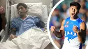 AFL star Paul Curtis reveals near-death ordeal: rushed from Bali to Perth for lung surgery