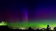 Aurora Australis Dazzles East Coast: Rare Southern Lights Spectacle