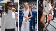 Henne's Australian Open Fashion Domination: Nadia Bartel's Label Courtside Hit