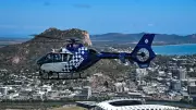 Police helicopter tracks stolen car in Townsville, pair charged after crash