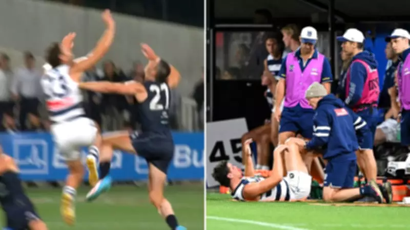 AFL Injury Scare Sparks Ruck Rule Debate After Neale's Knee Clash