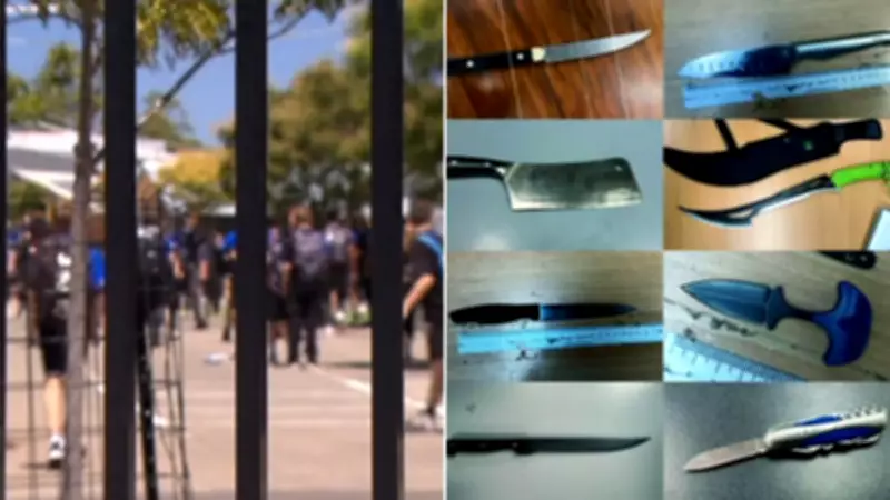 Alarming Weapons Haul in SA Schools Sparks Calls for Bag Scans