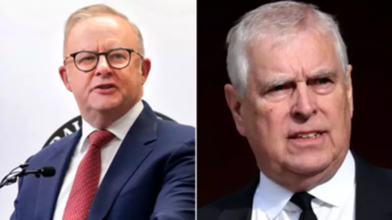 Albanese Backs UK Plan to Remove Prince Andrew from Royal Succession