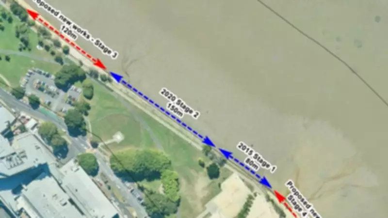 Alcaldesa de Cairns propone plan innovador para combatir erosión costera en el Esplanade