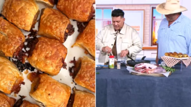 Arnott Olssen's Curried Lamb Sausage Rolls: A Fast Family Favourite