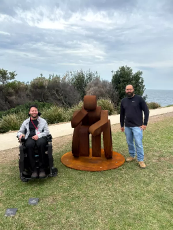 Artist's Wheelchair Journey Inspires Sculpture at Cottesloe Exhibition