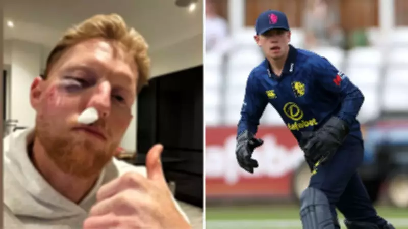Ben Stokes Displays True Leadership After Training Injury at Durham