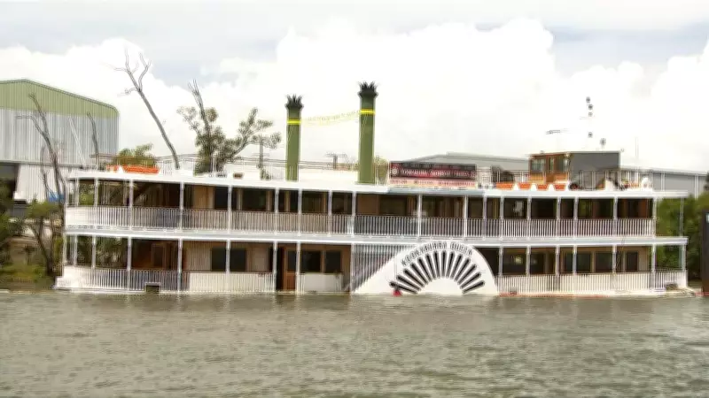 Brisbane's Iconic Kookaburra Queen Paddleboat Found Sinking in River