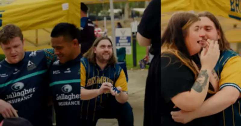 Brumbies Stars Score Try for Love: How a Front Row Scrum Set Up a Canberra Stadium Proposal