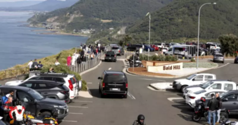 Car Plunges Over Cliff at Bald Hill, No Injuries Found in Rescue Operation