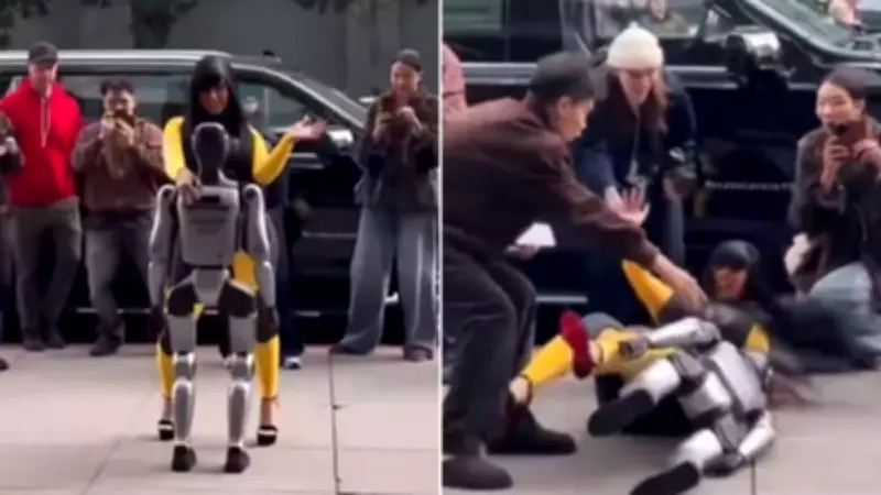 Cardi B's Robot Dance Goes Wrong: Awkward Fall Before Super Bowl