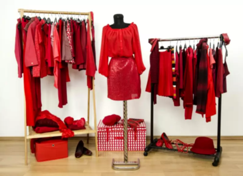 Celebrate Chinese New Year with Vibrant Red Fashion for the Whole Family